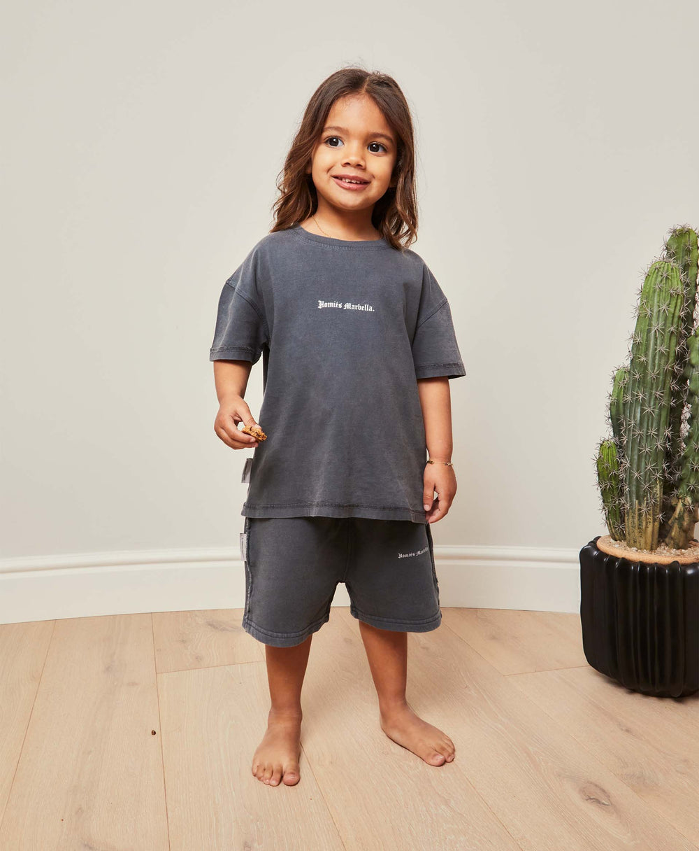 VIDEOGAME 5.0 KIDS SHORTS VINTAGE GREY