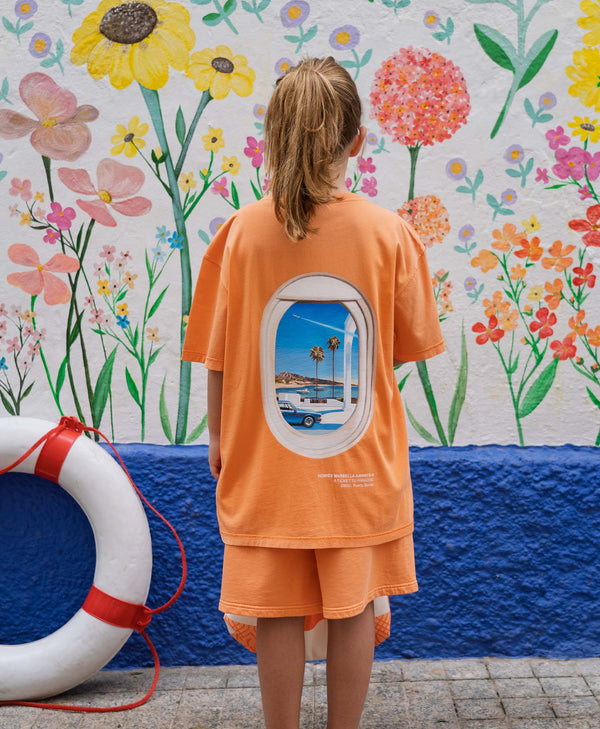 VIDEOGAME 6.0 KIDS T-SHIRT SET VINTAGE ORANGE