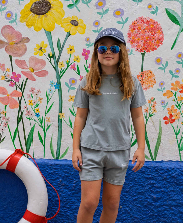 VIDEOGAME 6.0 KIDS SHORTS VINTAGE LIGHT GREY