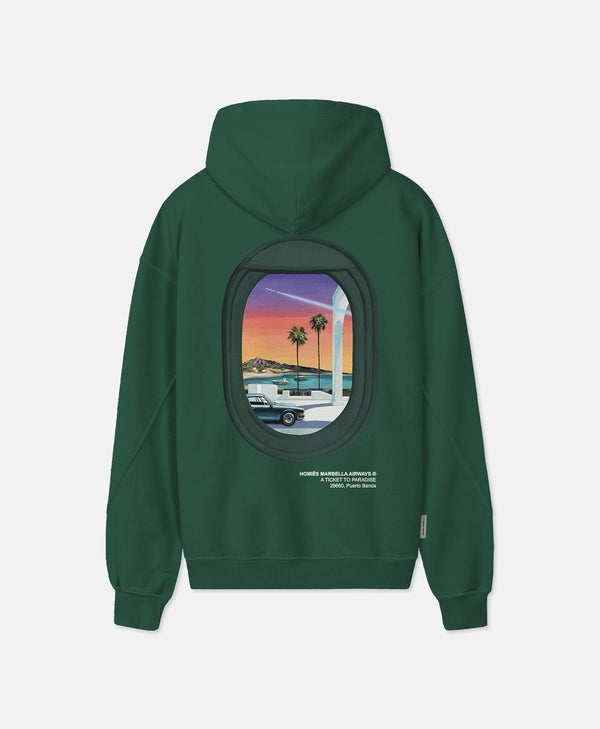 VIDEOGAME 7.0 HOODIE DARK GREEN