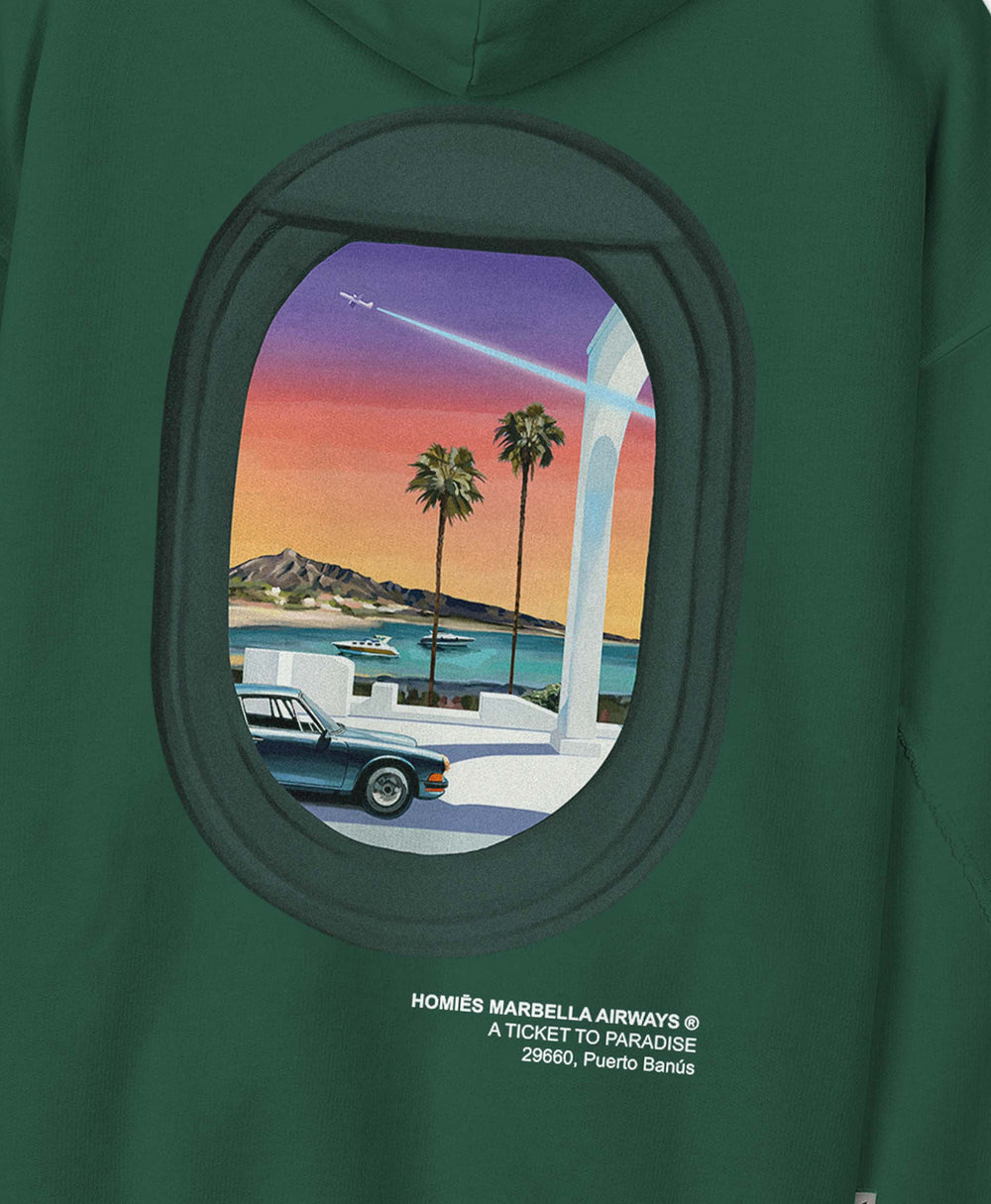 VIDEOGAME 7.0 HOODIE DARK GREEN