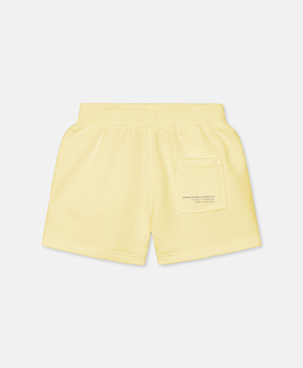 VIDEOGAME 8.0 KIDS SHORTS VINTAGE LIGHT LEMON