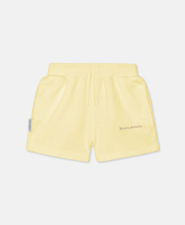 VIDEOGAME 8.0 KIDS SHORTS VINTAGE LIGHT LEMON