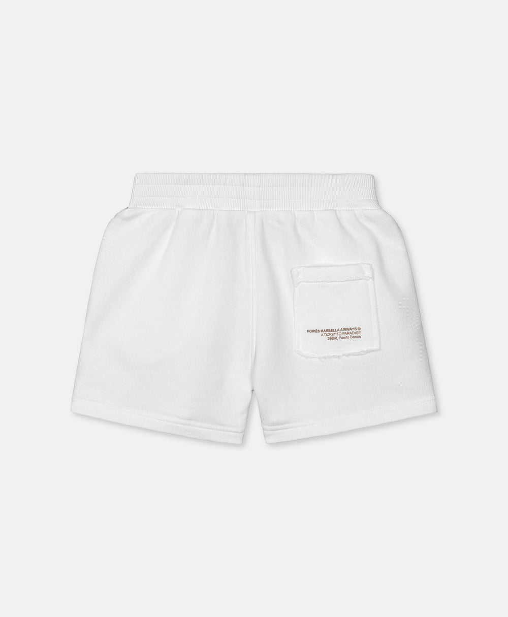 VIDEOGAME 8.0 KIDS SHORTS VINTAGE WHITE