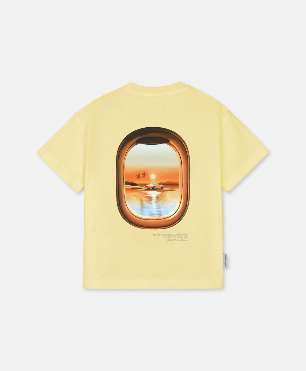 VIDEOGAME 8.0 KIDS T-SHIRT LIGHT LEMON