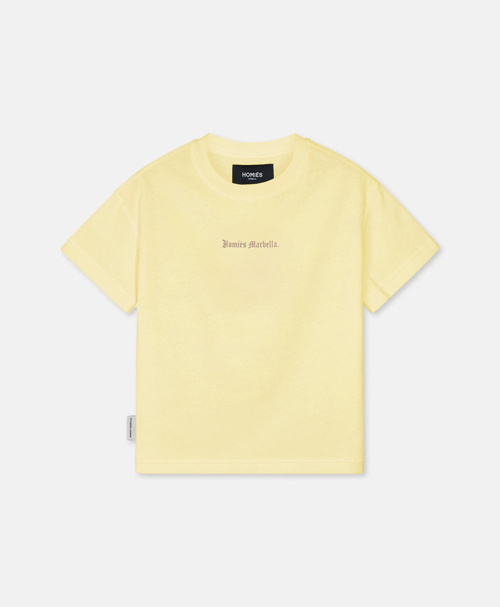 VIDEOGAME 8.0 KIDS T-SHIRT LIGHT LEMON