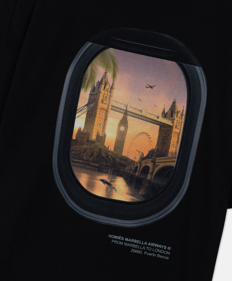 VIDEOGAME T-SHIRT LONDON BLACK