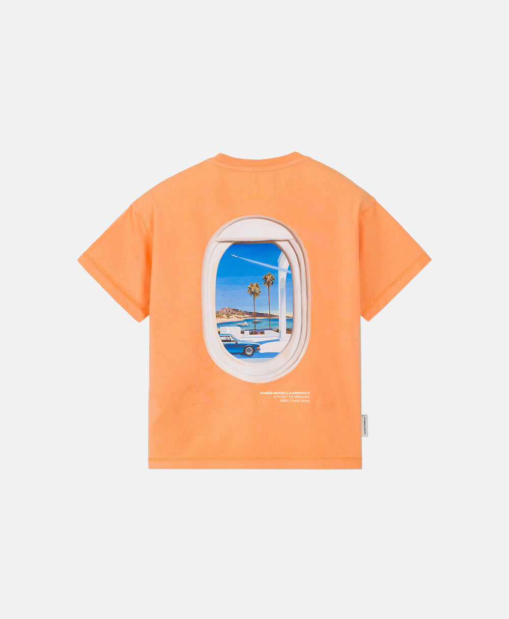 VIDEOGAME 6.0 KIDS T-SHIRT SET VINTAGE ORANGE