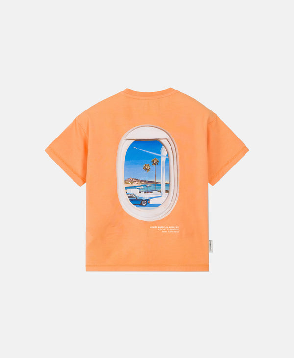 VIDEOGAME 6.0 KIDS T-SHIRT VINTAGE  ORANGE