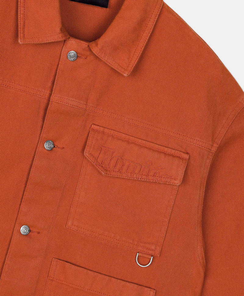 WORKER JACKET TERRACOTA