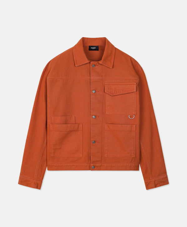 WORKER JACKET TERRACOTA