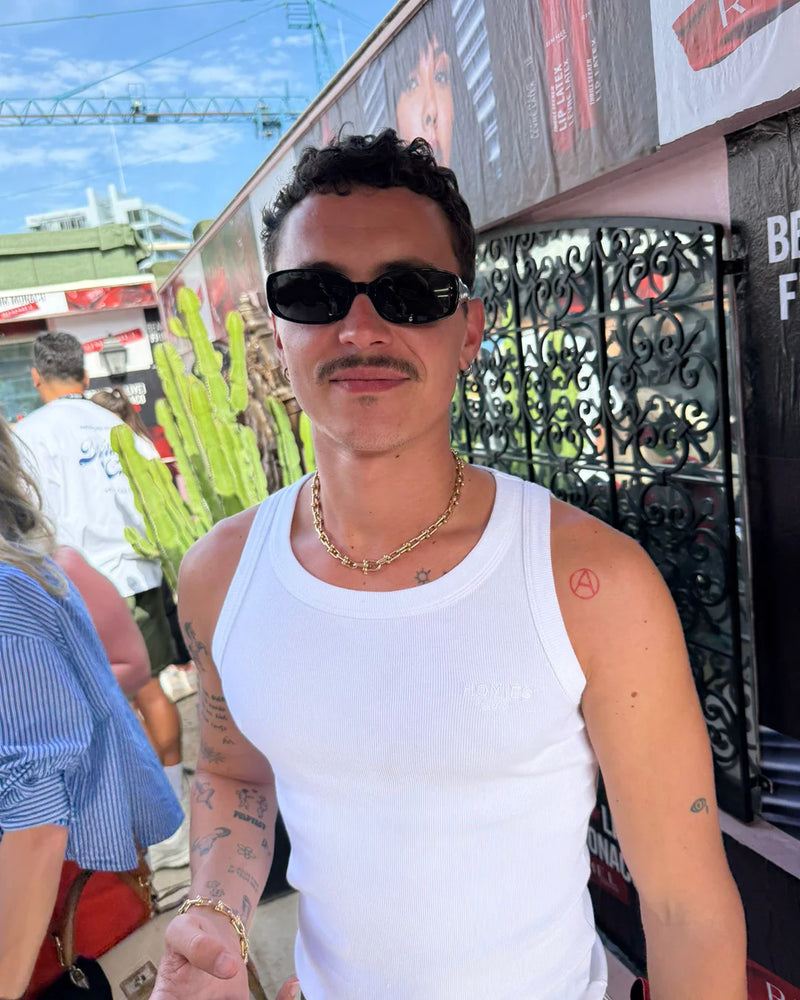 HOMIÉS CLUB MAN TANK TOP WHITE