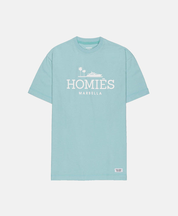 CLASSIC T-SHIRT ACQUA BLUE